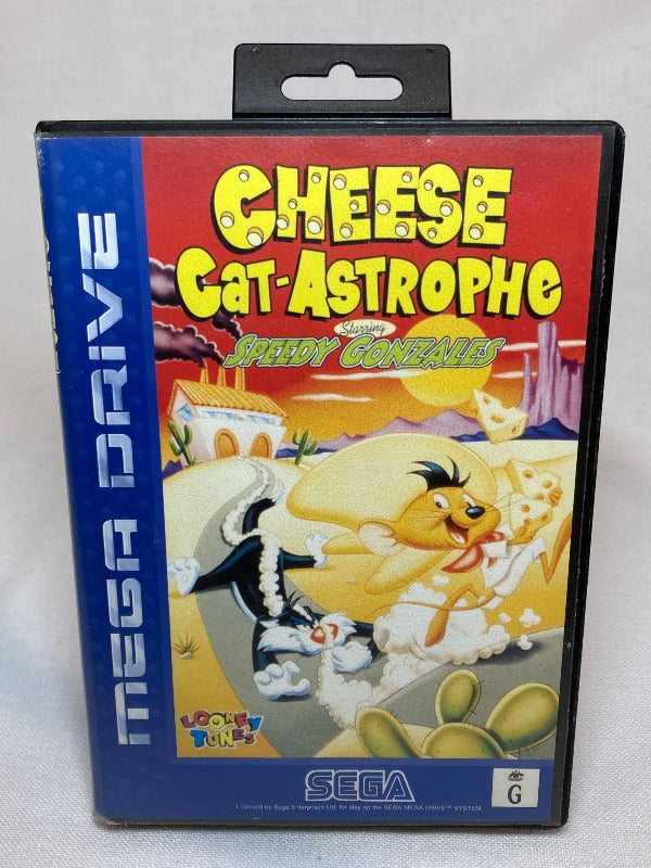 Game | Sega Mega Drive Genesis | Cheese Cat-Astrophe starring Speedy Gonzales
