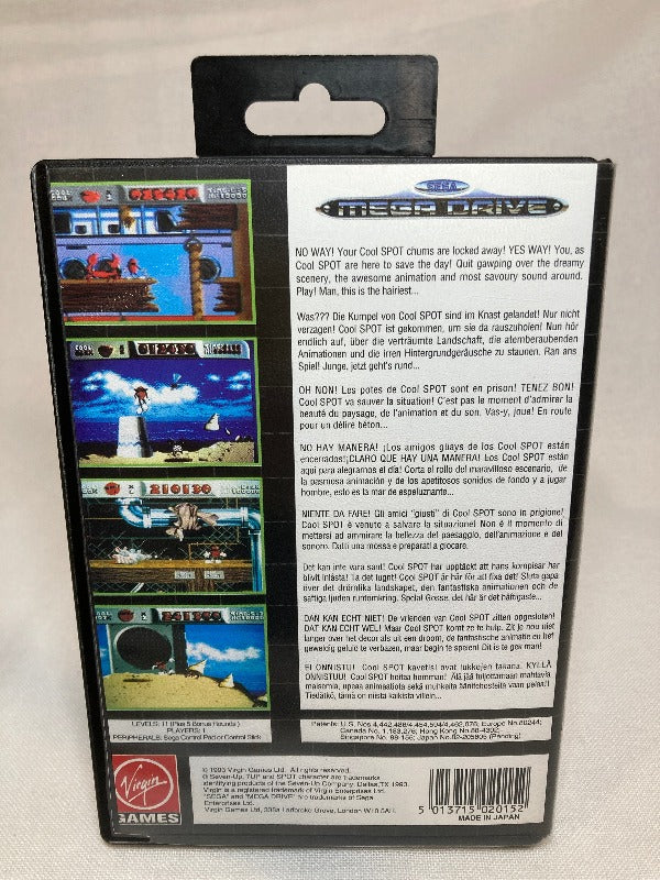 Game | Sega Mega Drive Genesis | Cool Spot