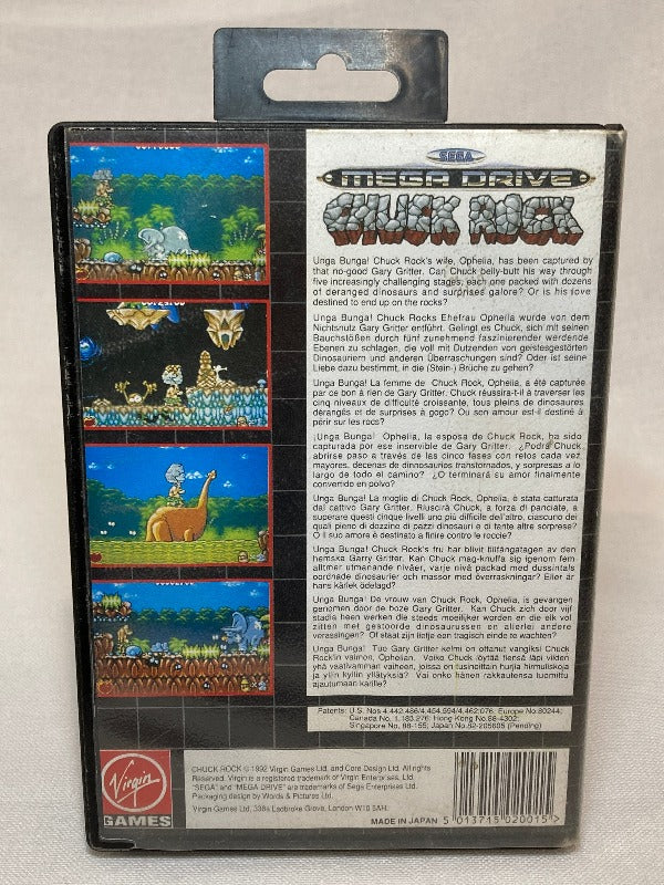 Game | SEGA Mega Drive | Chuck Rock