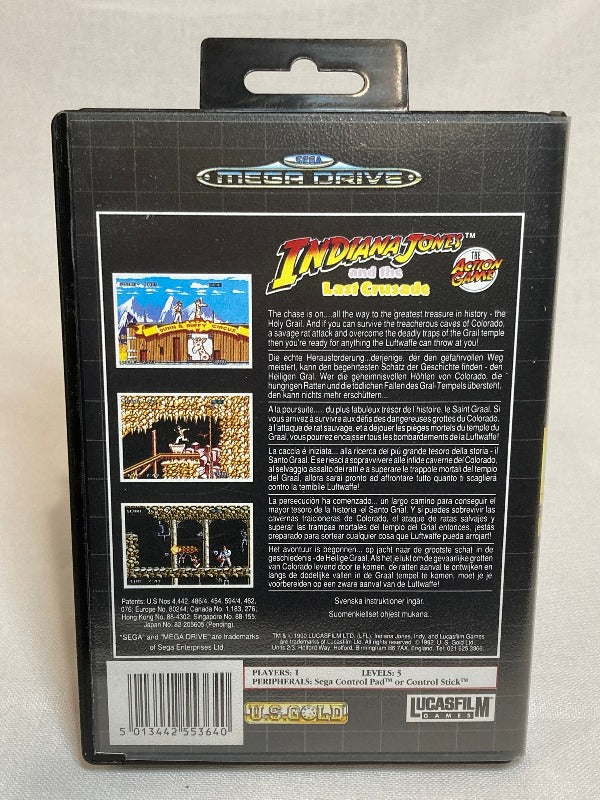 Game | SEGA Mega Drive | Indiana Jones And The Last Crusade