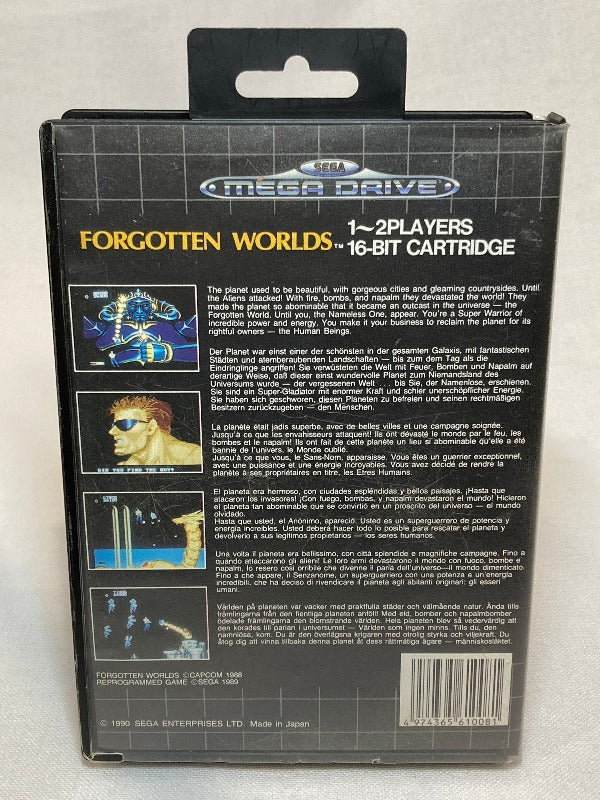 Game | SEGA Mega Drive | Forgotten Worlds