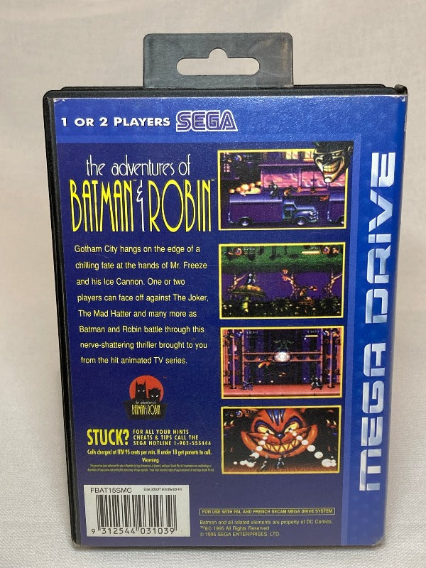 Game | Sega Mega Drive | The Adventures Of Batman & Robin