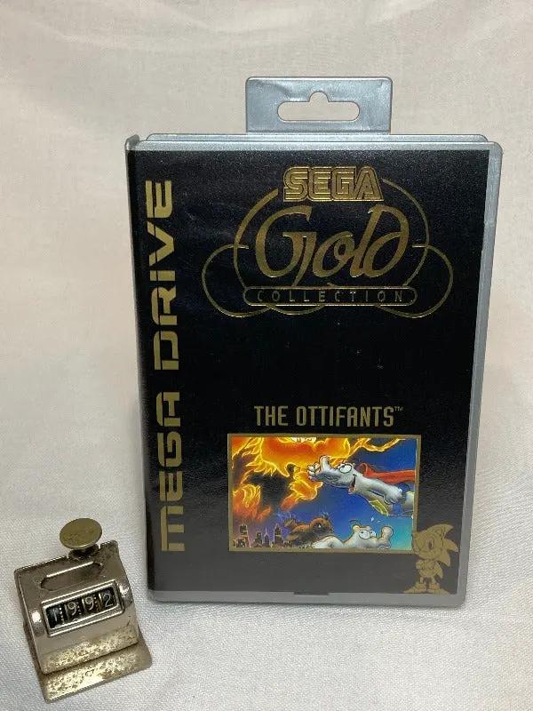 Jeu Sega Mega Drive The Ottifants - Complet En Boîte, Bon état, Jeu Rétro Classique
