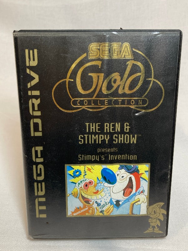 Game | Sega Mega Drive | Ren And Stimpy Show Stimpy's Invention (Gold)