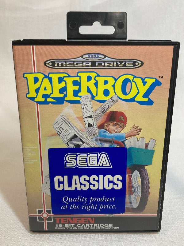 Game | SEGA Mega Drive | Paperboy