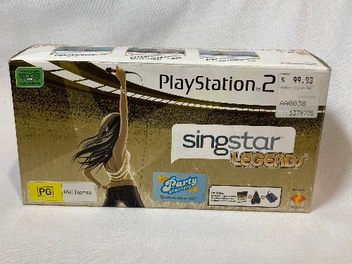 Game | Sony Playstation PS2 | Singstar Legends Part Starters Boxed Set