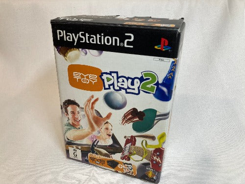 Game | Sony Playstation PS2 | Eye Toy Play 2 Box Set