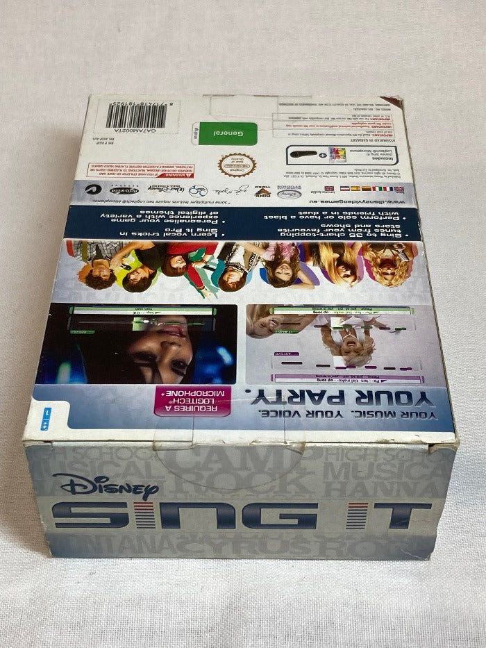 Accessory | Wii | Disney Sing It Microphone Set with Game PAL