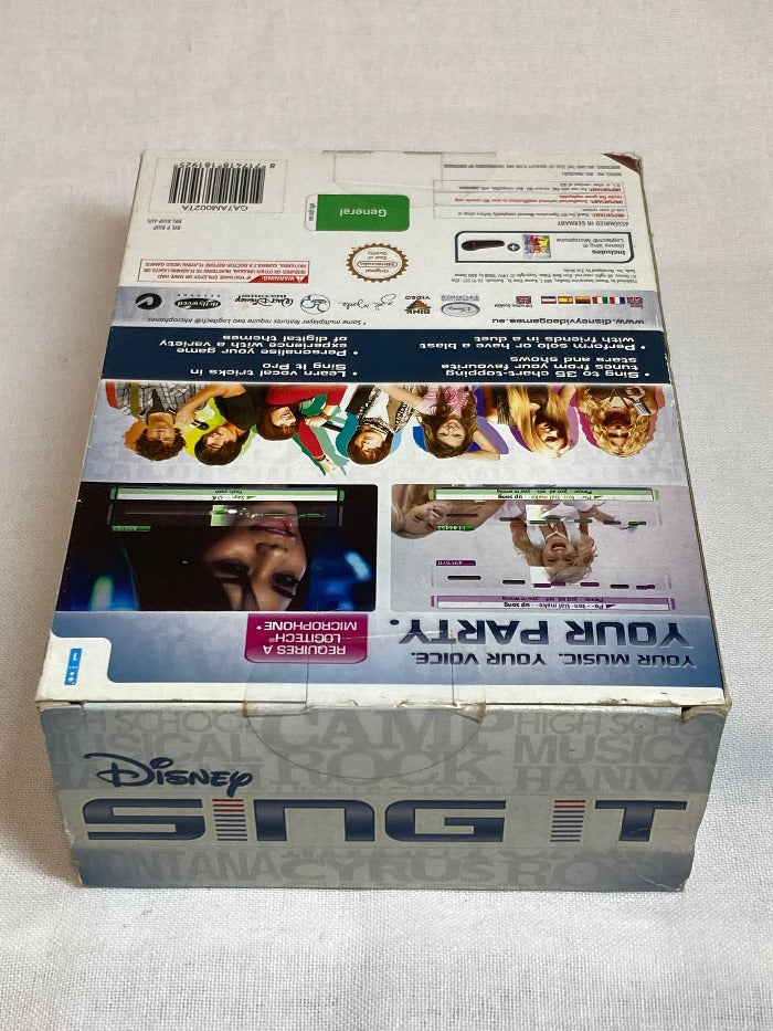 Accessory | Nintendo Wii | Disney Sing It Microphone Set with Game PAL