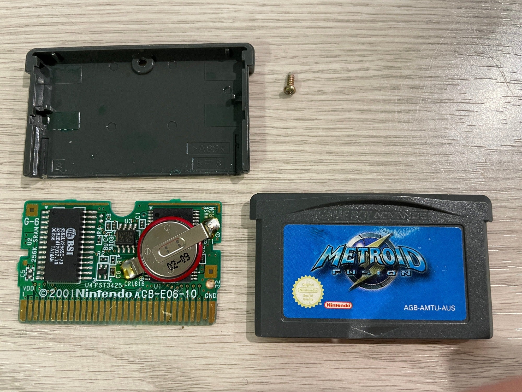 Game | Nintendo Gameboy  Advance GBA | Metroid Fusion