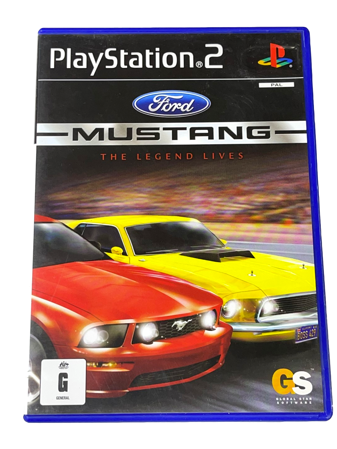 Game | Sony Playstation 2 | PS2 Ford Mustang: The Legend Lives