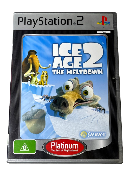 Game Sony PlayStation PS2 Ice Age 2 The Meltdown (Platinum)