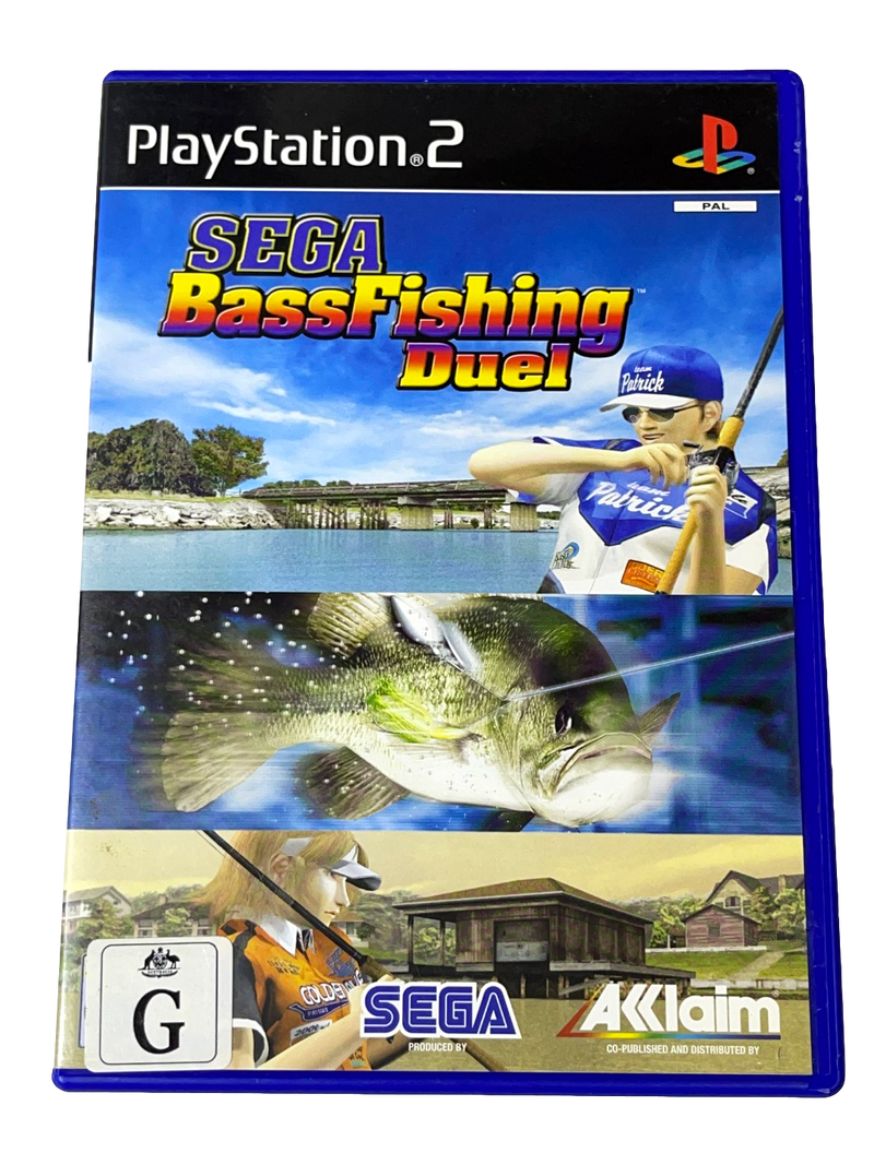 Game | Sony Playstation PS2 | Sega Bass Fishing Duel