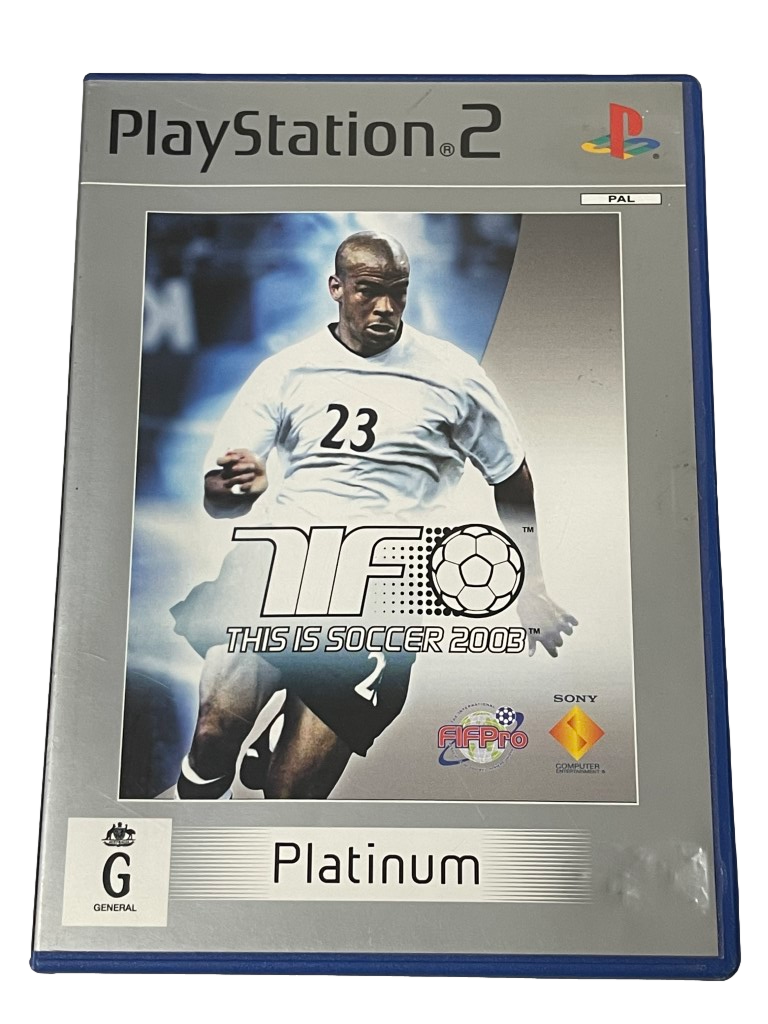 Game | Sony Playstation PS2 | This Is Soccer 2003 [Platinum]