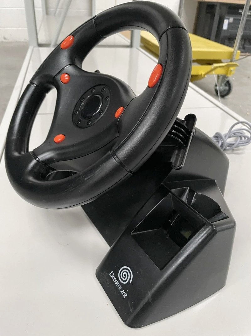 Accessory | SEGA Dreamcast | Race Controller Steering Wheel