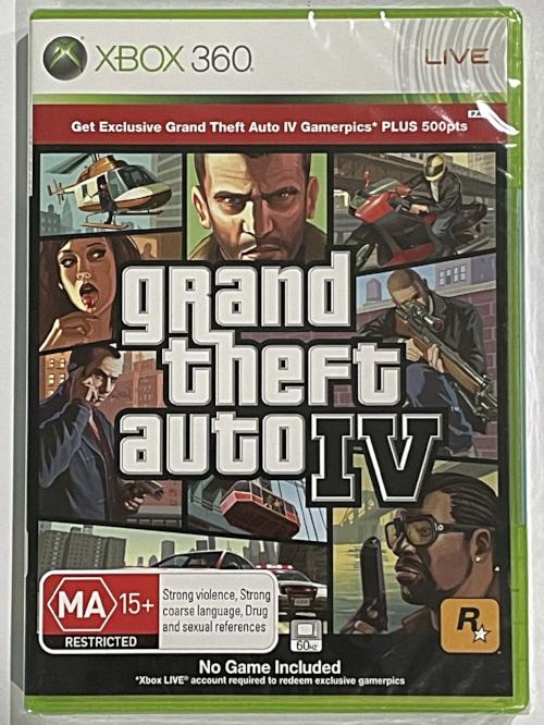 Game | Xbox 360 | Grand Theft Auto IV Promo Pre-Order Edition