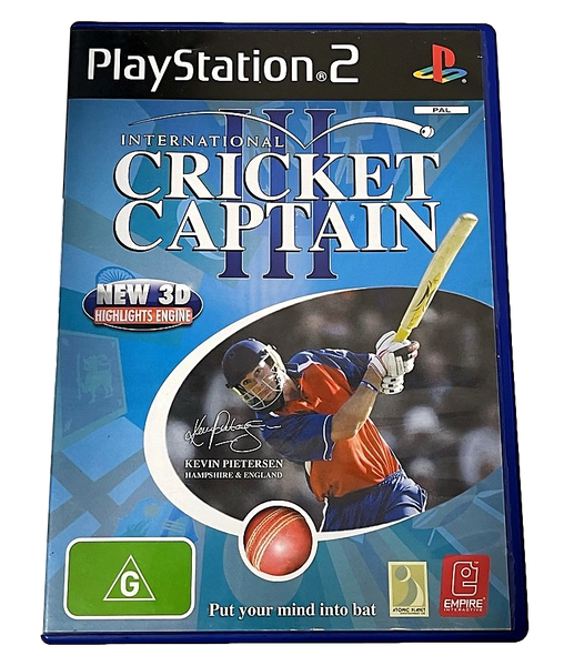 Game | Sony Playstation PS2 | International Cricket Captain III