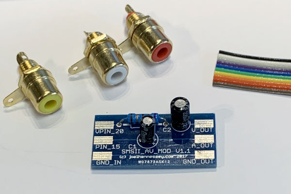 Parts | Service Repair | Sega Master System AV RGB 50/60Hz Switchless Mod Kit