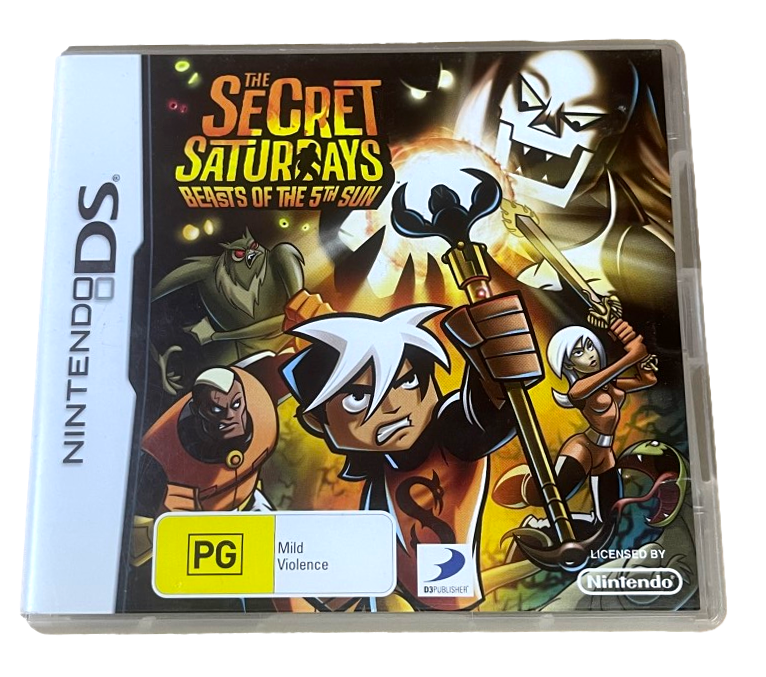 Game | Nintendo DS | The Secret Saturdays: Beasts Of The 5th Sun