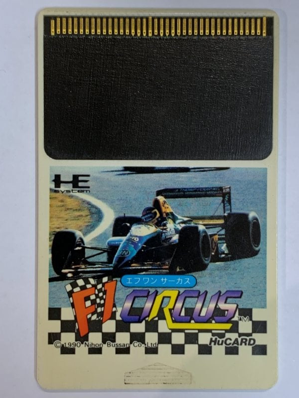 Game | PC Engine | Hu Card F1 Circus