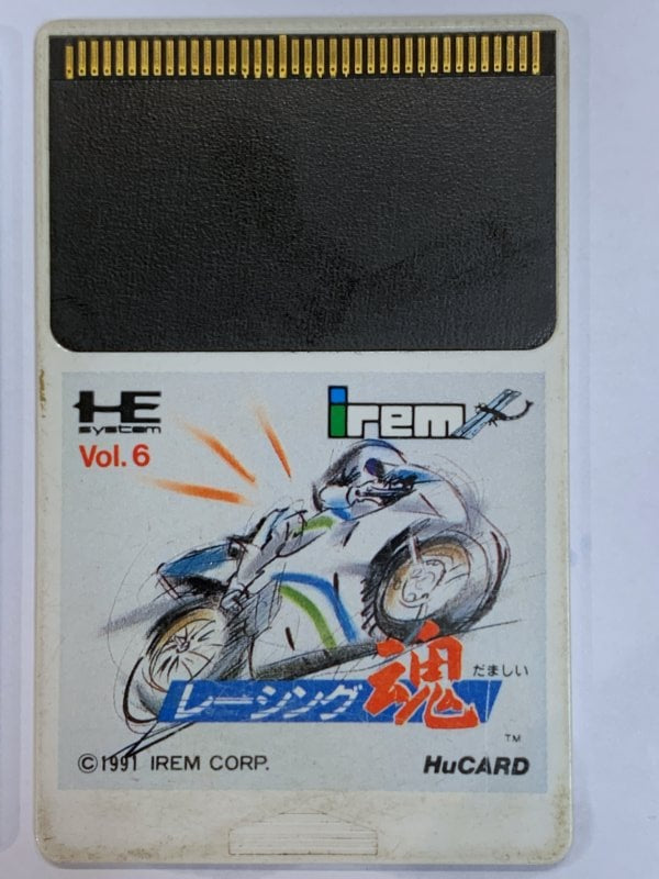 Game | PC Engine | Hu Card Racing Spirits DAMASHII