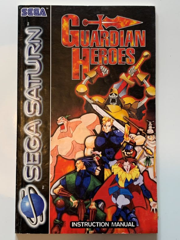 Manual | Sega Saturn | Replacement Instruction Manuals Book