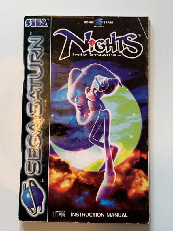 Manual | Sega Saturn | Replacement Instruction Manuals Book