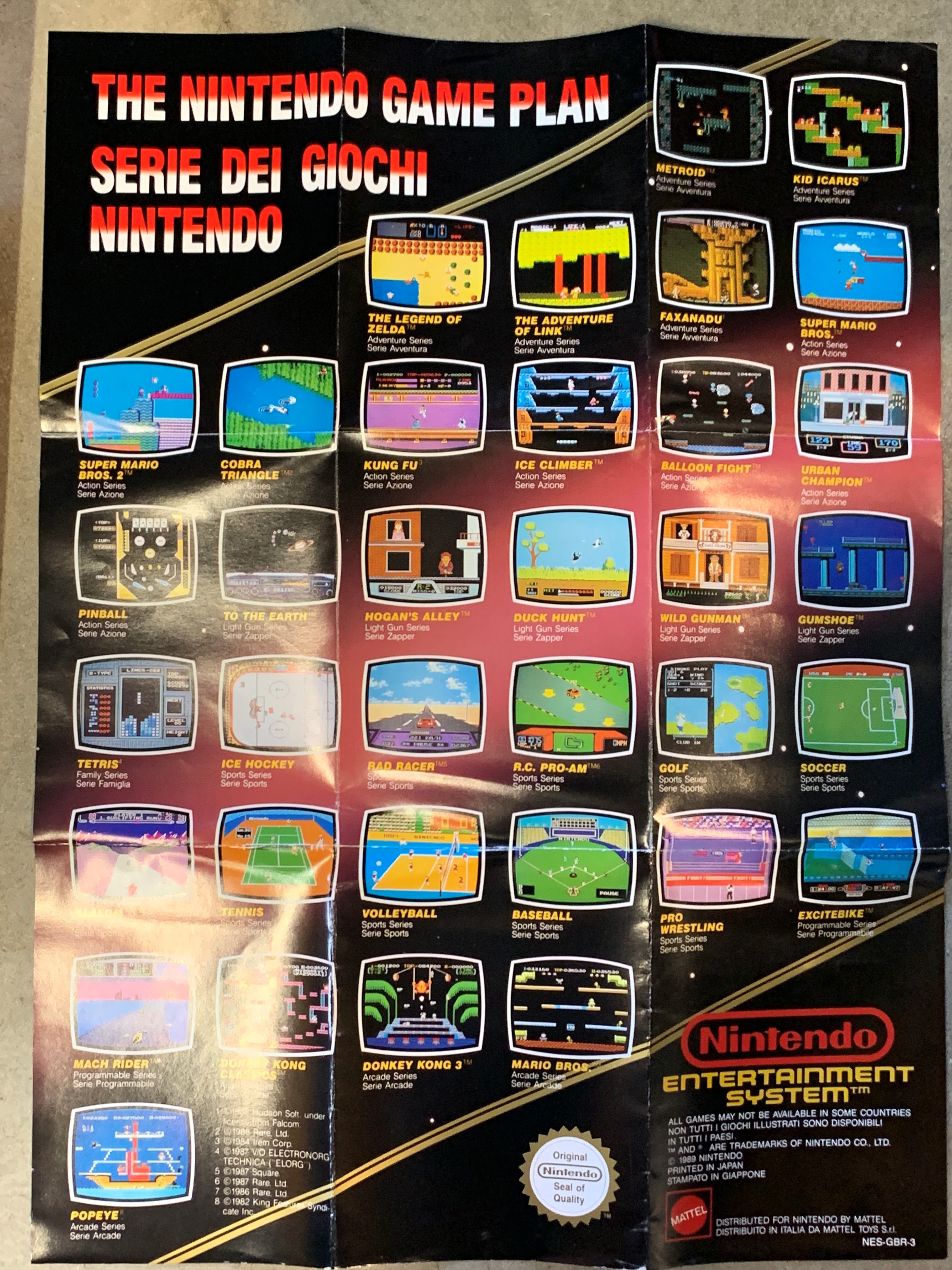 Manual | Nintendo NES | Replacement Instruction Manuals Book