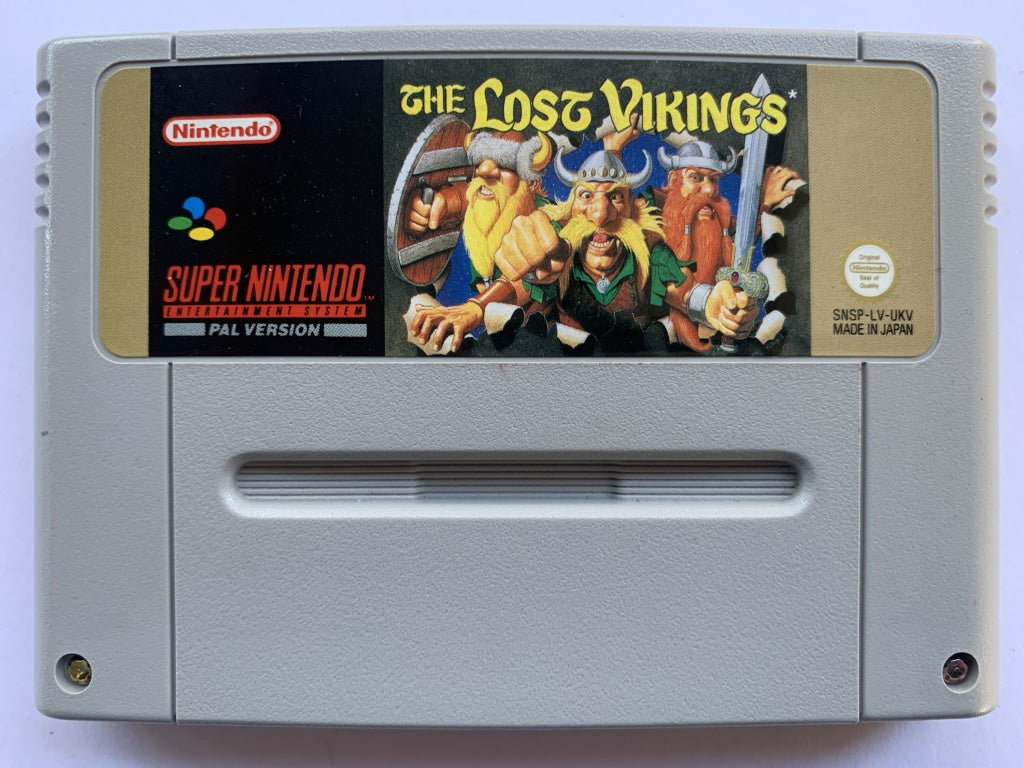 Game | Super Nintendo SNES | The Lost Vikings PAL