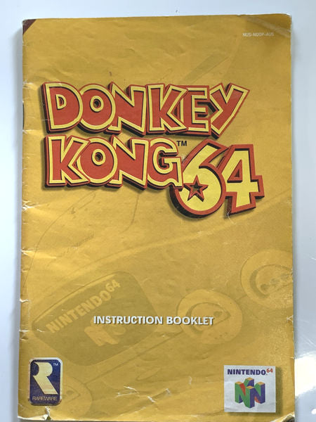 Manual | Nintendo N64 | Replacement Instruction Manuals Book