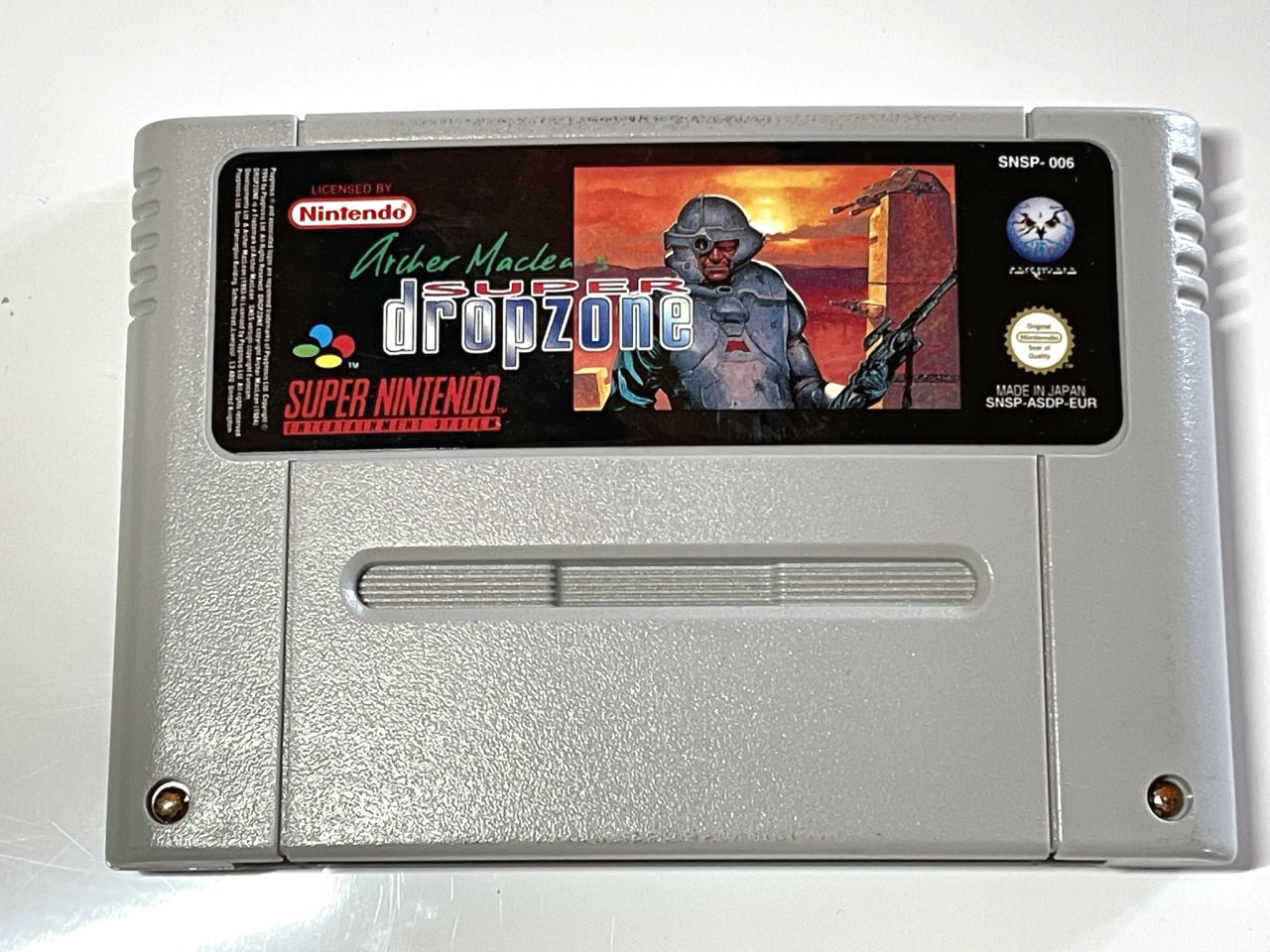 Game | Super Nintendo SNES | Archer Maclean's Super Dropzone PAL