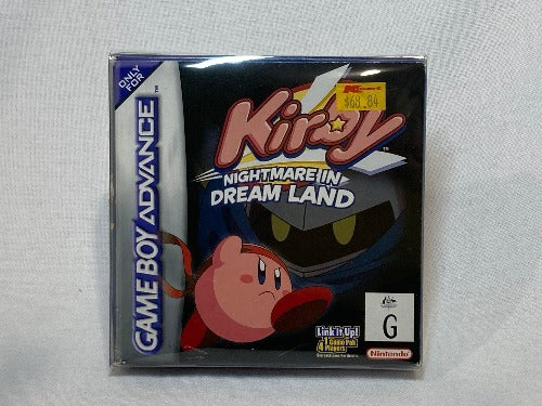 Game | Nintendo Gameboy  Advance GBA | Kirby: Nightmare In Dream Land
