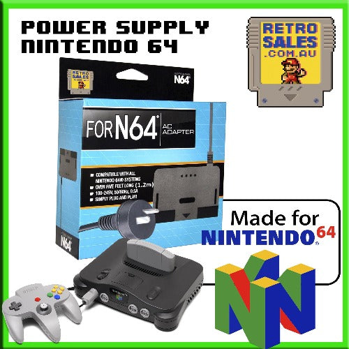Accessory | Power Supply | Nintendo 64 | N64 Power Supply