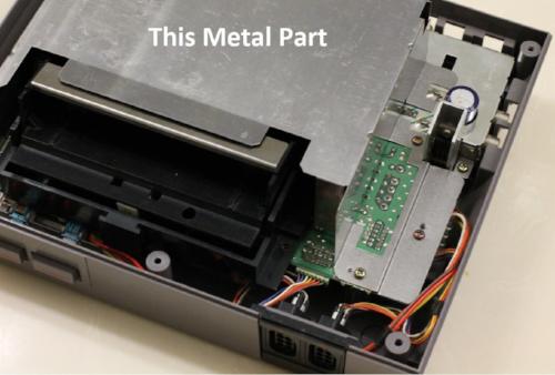 Parts | Nintendo NES | Replacement Upper Metal RF Shield