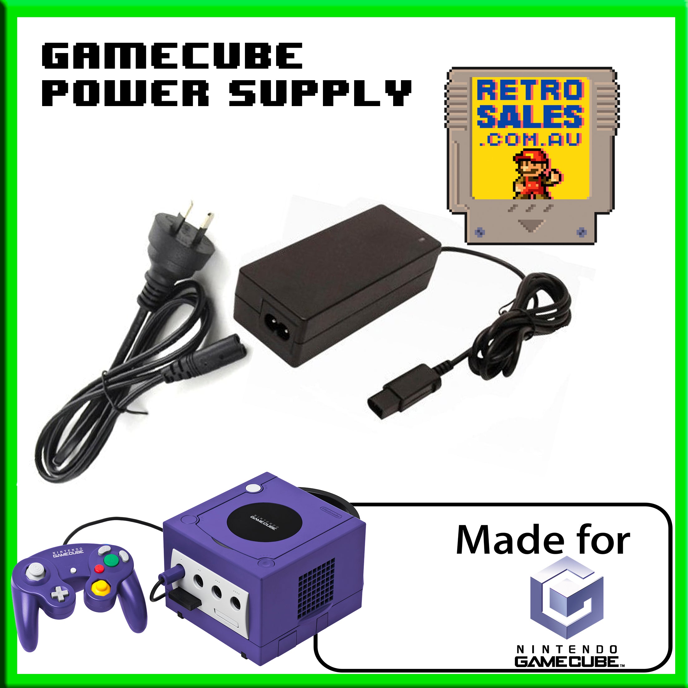 Accessory | Nintendo GameCube | GameCube NGC Power Supply