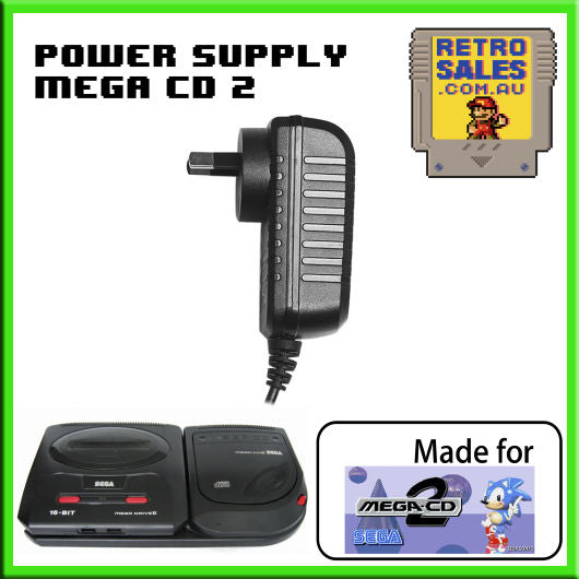Accessory | Power Supply | SEGA Mega CD 2 | Power Supply Adapter Pack