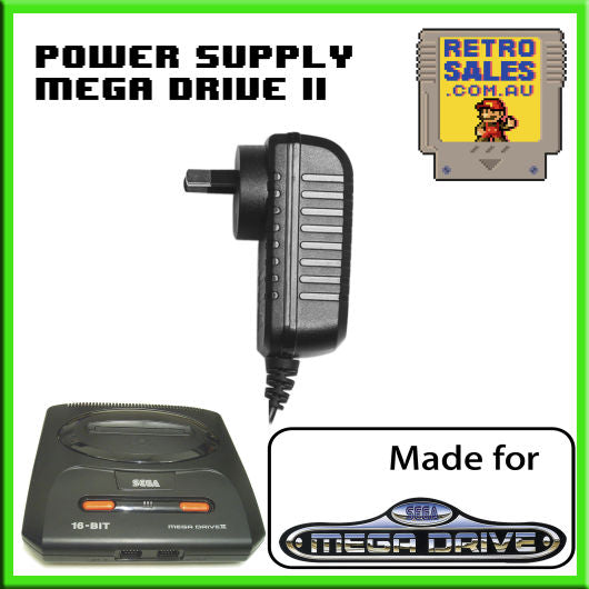 Accessory | Power Supply | SEGA Mega Drive 2 | Genesis 2 | Power Supply Adapter Pack