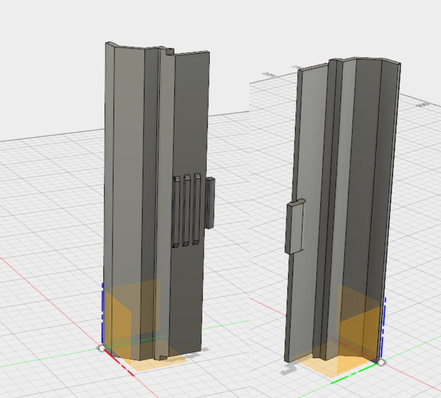 Parts | 3D Printed | SEGA Mega Drive Genesis | Side Expansion Cover