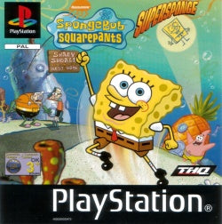 Game | Sony Playstation PS1 | SpongeBob SquarePants Super Sponge