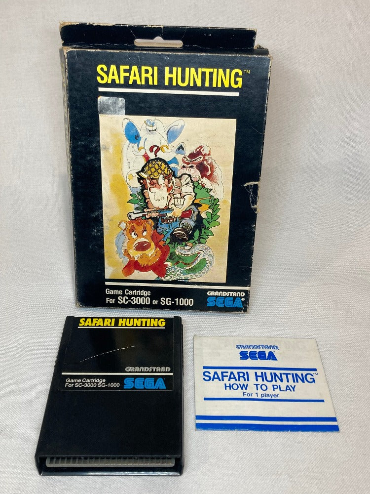 Game | SEGA Grandstand | Safari Hunting SC-3000 SG-1000