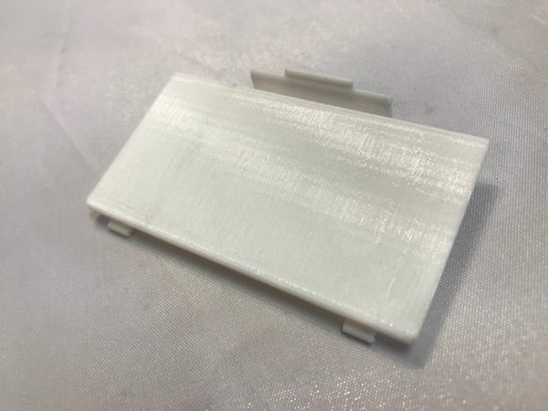 Parts | 3D Printed | Sega Saturn | Replacement Rear Battery Door Cover