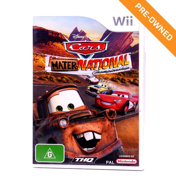 Game | Nintendo Wii | Cars Mater-National Championship