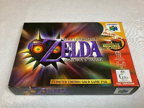 Game | Nintendo N64 | Zelda Majora's Mask Limited Edition