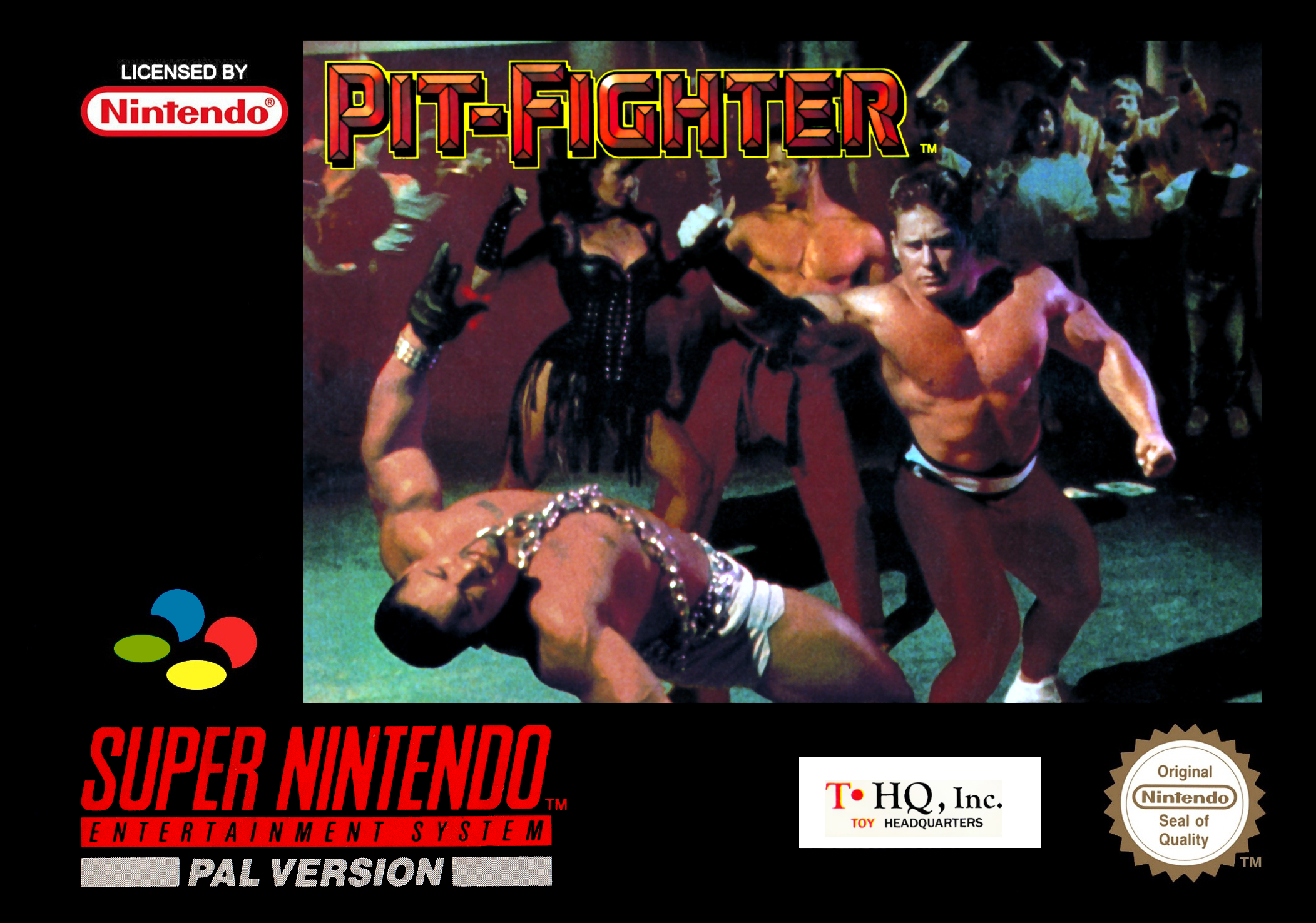 Game | Super Nintendo SNES | Pit-Fighter