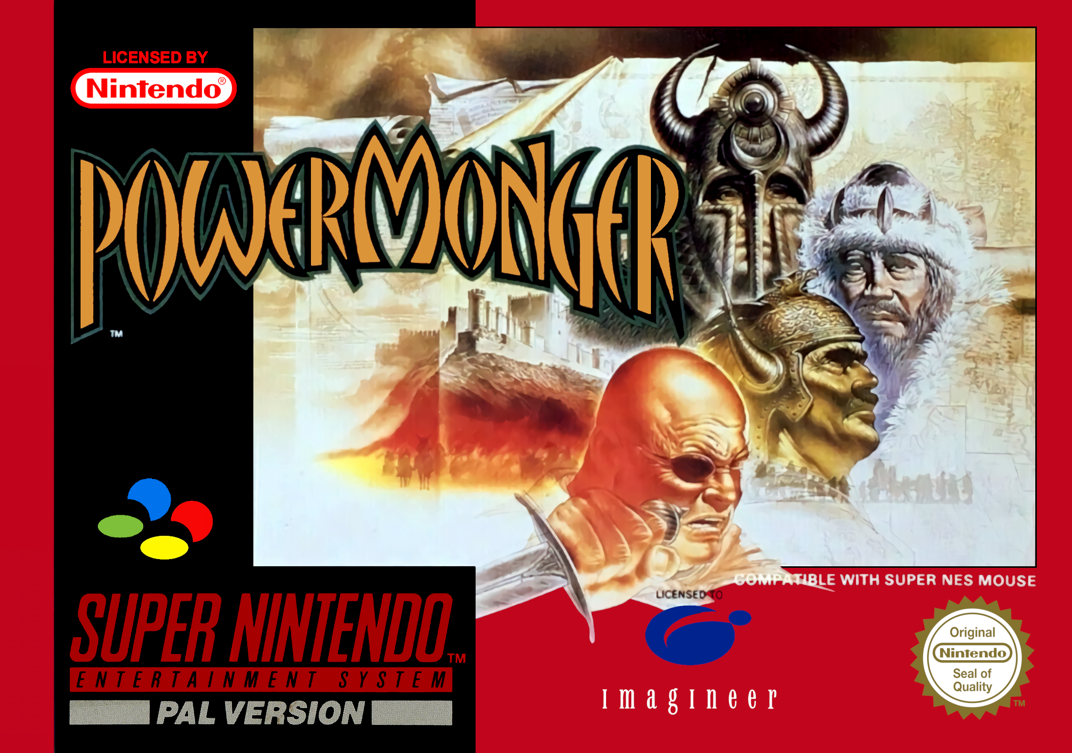 Game | Super Nintendo SNES | Powermonger