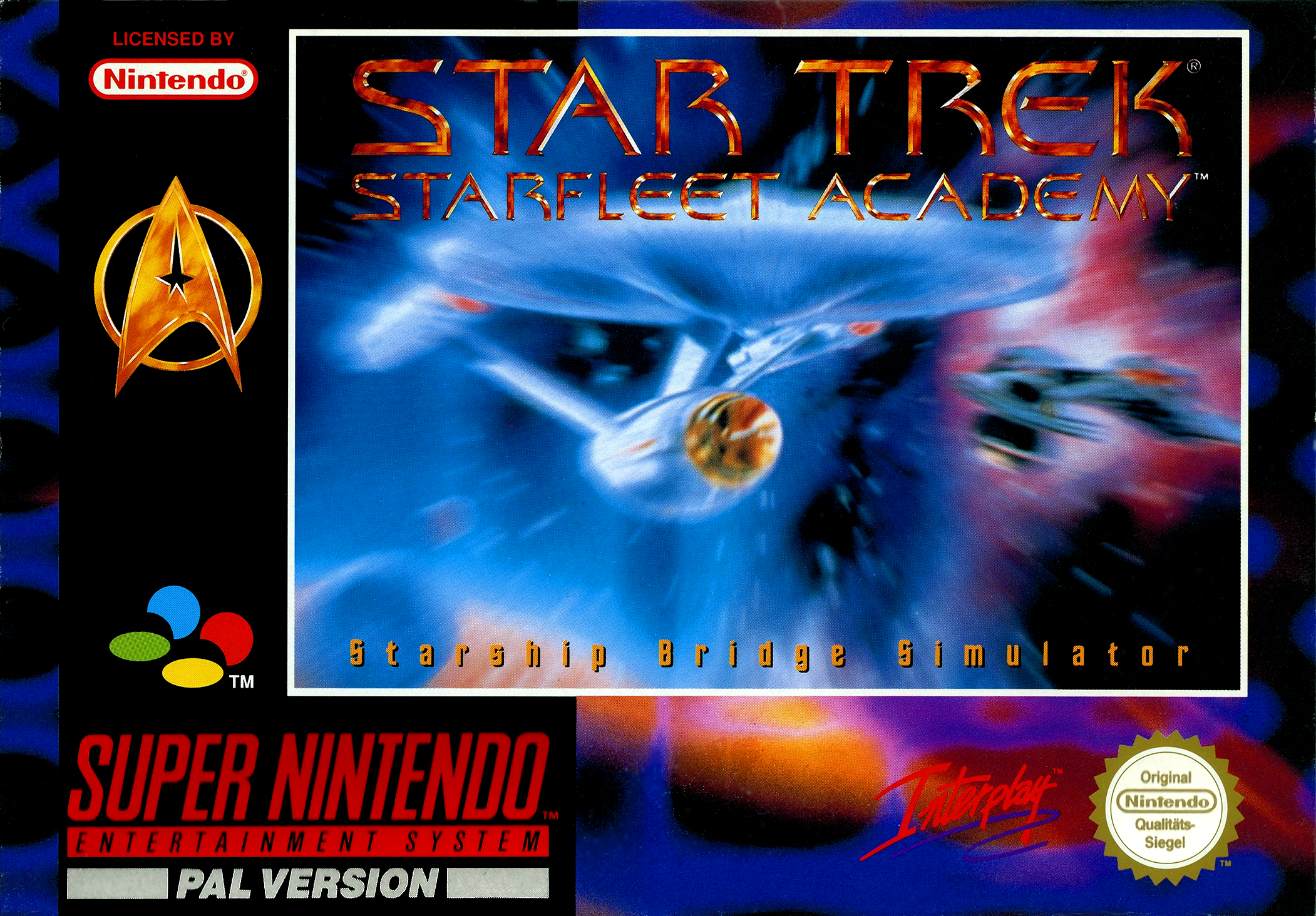 Game | Super Nintendo SNES | Star Trek Starfleet Academy