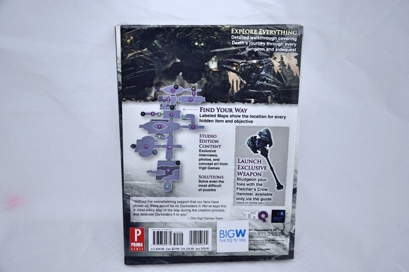Book | Darksiders II Studio Edition Prima Official Game Strategy Guide - retrosales.com.au - 2