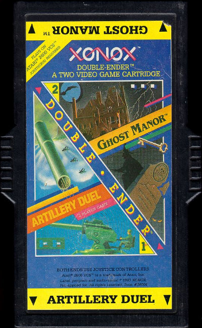 Game | Atari 2600 | Artillery Duel/Ghost Manor