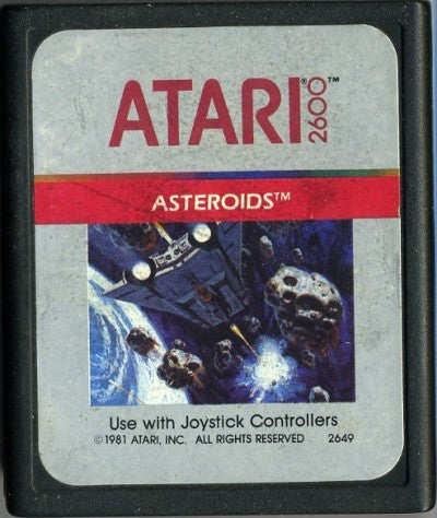 Game | Atari 2600 | Asteroids [Silver Label]