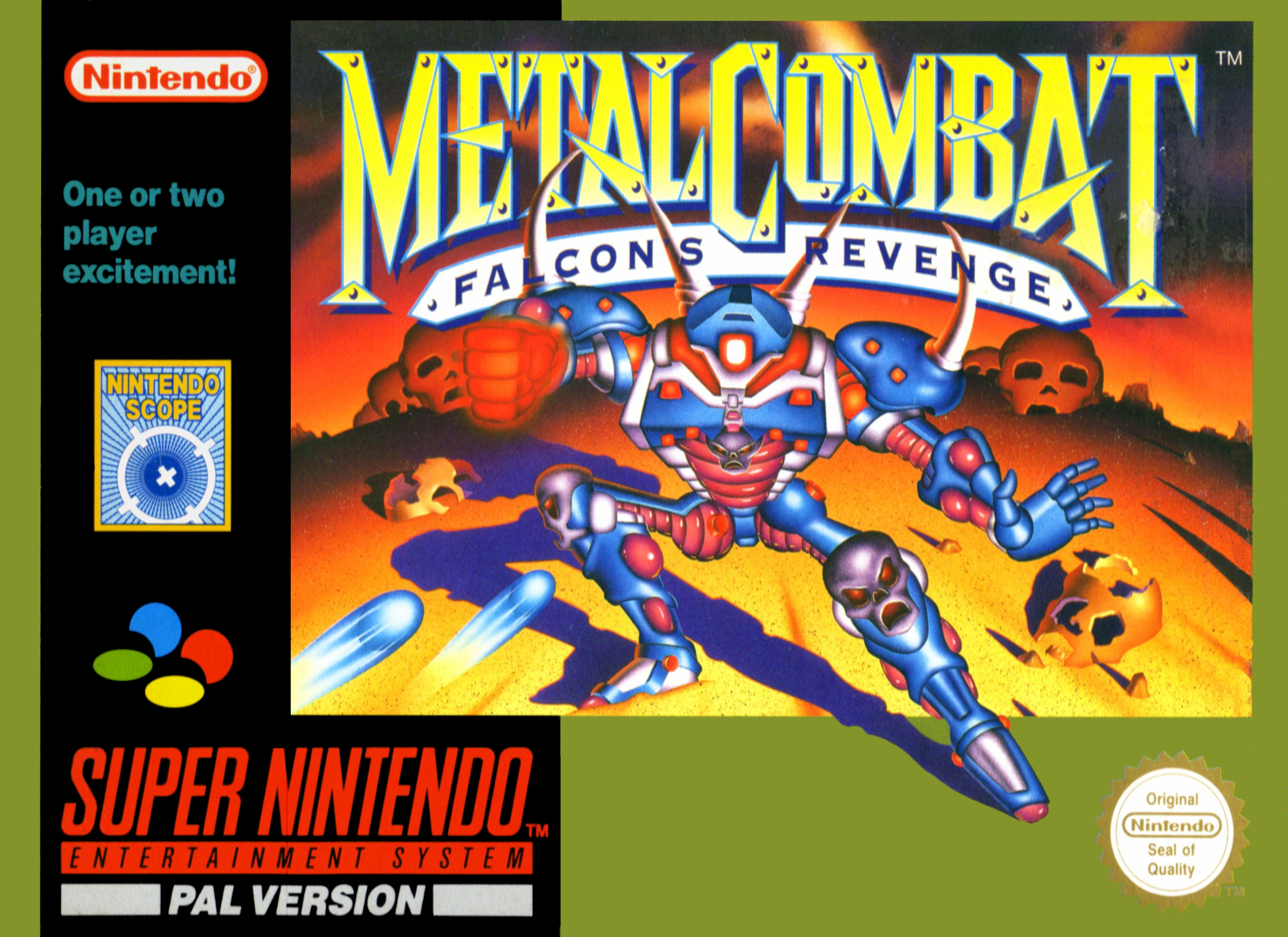 Game | Super Nintendo SNES | Metal Combat